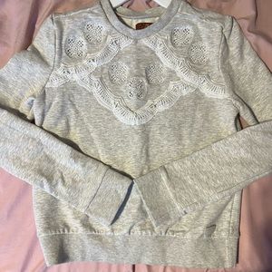 Gray, 7 for All Mankind girls sweatshirt